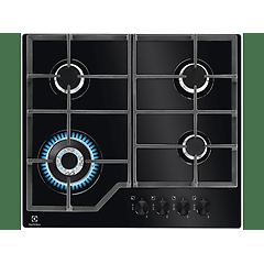 Electrolux egm6343yak piano cottura nero da incasso gas 4 fornello(i)