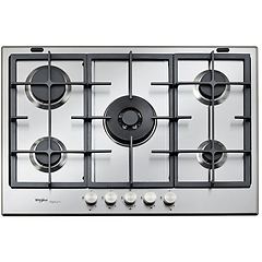 Whirlpool gmr 7522/ixl acciaio inossidabile da incasso 73 cm gas 5 for