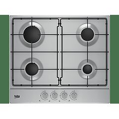 Beko Hag642c4sx Acciaio Inossidabile Da Incasso Gas 4 Fornello I