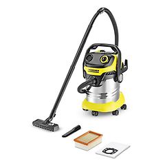 Karcher bidone aspiratutto wd mv 5 premium 1100 w per solidi e liquidi