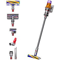 Dyson v12 detect slim absolute nichel, giallo senza sacchetto