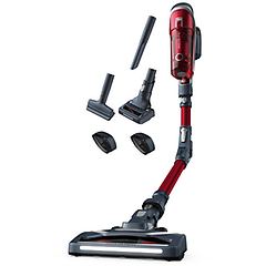 Rowenta scopa elettrica x-force flex 8.60 animal care rh9679 senza fili senza sacco grigio, rosso