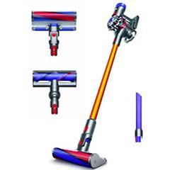 Dyson v8 absolute+ aspirapolvere senza sacchetto grigio, nichel, giall