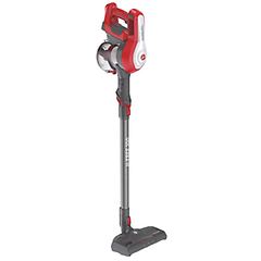 Hoover scopa elettrica h-free 100 hf122rh 011 senza fili senza sacco argento, rosso