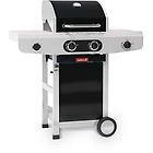 Barbecook barbecue a gas siesta 210 nero 2 fuochi+1 laterale