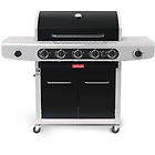 Barbecook barbecue a gas siesta 412 nero 5 fuochi+1 laterale