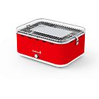 Barbecook barbecue a carbonella carlo 44x33 h23cm rosso