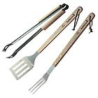 Barbecook set 3 utensili in acciaio inox