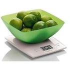 Laica bilancia da cucina ks1012e con ciotola verde max 3kg bianco