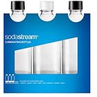 Sodastream bottiglia filtrante bottiglie per gasatore, pet, confezione da 3x1 lt