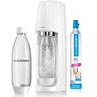 Sodastream gasatore spirit white con bottiglia pet e cilindro co2