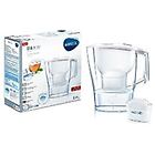 Brita caraffa filtrante aluna white caraffa filtrante con maxtra+