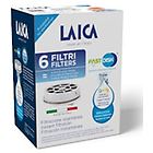 Laica cartuccia fast disk ricambio filtro per acqua 6 pezzi