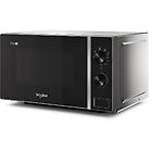 Whirlpool Mwp103sb Mwp 103 Sb Superficie Piana Microonde Con Grill 20 L 700 W Nero, Argento