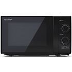 Sharp forno a microonde yc-gs01e-b 20 litri 700 w