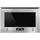 Smeg forno a microonde da incasso mp422x1 22 litri 850 w