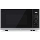 Sharp forno a microonde yc-pg204ae-s con grill 20 litri 700 w