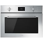 Smeg forno a microonde da incasso sf4400mx 32 litri 1000 w