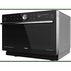 Whirlpool forno a microonde combinato mwp 3391 sb 6° senso dual crisp, dual steam, crispfry cavità 