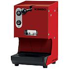 Kimbo metal rosso macchina da caffe' cialde 400w + 45cialde