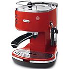 Delonghi Macchina Da Caffè Icona Eco 311.r Rosso Caffè Macinato, Cialde Ese