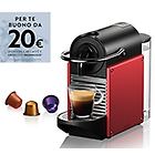 Delonghi Macchina Da Caffè Nespresso Pixie En124.r Rosso Capsule