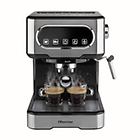 Hisense macchina da caffè hscm hscm 15dbk nero e acciaio caffè macinato