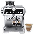 Delonghi Macchina Da Caffè La Specialista Prestigio Ec9355.m Argento Caffè Macinato, Chicchi Di