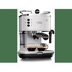 Delonghi m/caffe' espresso icona classic eco311.w, 1100 w, bianco