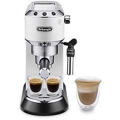 Delonghi macchina da caffè dedica ec 685.w bianco caffè macinato, cialde ese