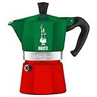 Bialetti caffettiera moka express tricolore 3 tazze