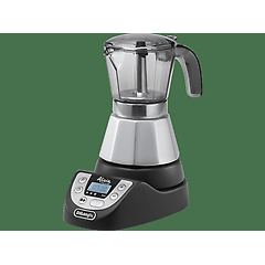 Delonghi macchina da caffè alicia plus mkp 42.b caffettiera elettrica nero, argento