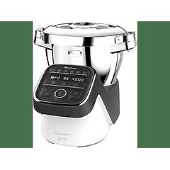 Moulinex robot da cucina companion xl hf8098n, capacità della ciotola 3 l, 1550 w, nero