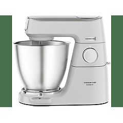 Kenwood impastatrice baker xl lite kvl65.001wh, capacità della ciotola 7 l, 1200 w, bianco