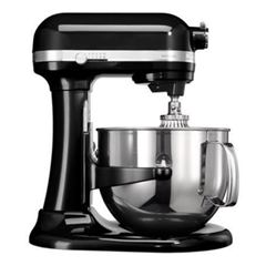 Kitchenaid impastatrice planetaria 5ksm7580xeob, capacità della ciotola 6,9 l, 500 w, nero onice