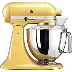 Kitchenaid impastatrice planetaria 5ksm175psemy, capacità della ciotola 4,8 l, 300 w, giallo majestic