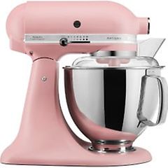 Kitchenaid impastatrice planetaria 5ksm175psedr, capacità della ciotola 4,8 l, 300 w, dried rose