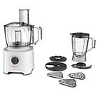 Moulinex Robot Da Cucina Easy Force Fp246110 700 W 2.4 Litri Bianco