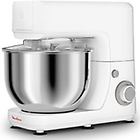 Moulinex robot da cucina masterchef essential qa1501 800 w 4.8 litri bianco, grigio