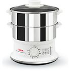 Tefal vaporiera vc1451 pentola a vapore 2 cestelli acciaio inossidabile