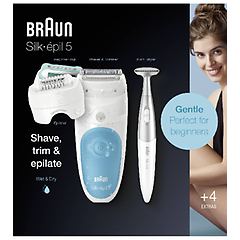 Braun Epilatore Silk Epil 5 5 810 Epilatore Rasoio Bikini Se5810