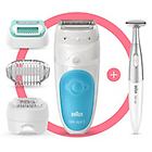 Braun Epilatore Silk-épil 5 5-810 Epilatore + Rasoio Bikini Se5810