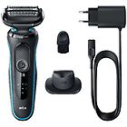 Braun 51m1200s series 5 51-m1200s rasoio trimmer nero, blu