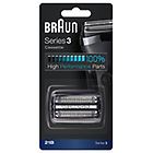 Braun rasoio elettrico series 3 cassetta rasoio nero 21b