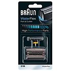 Braun rasoio elettrico waterflex ricambio lamina e coltello nero 51b