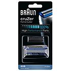 Braun rasoio elettrico 20s combi ricambio lamina e coltello argento combi20s