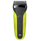 Braun rasoio elettrico serie 3 300s cordless autonomia 30 minuti