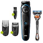 Braun regolabarba beardtrimmer 3 bt3240 cordless autonomia 80 minuti