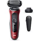 Braun rasoio elettrico series 6 60-r1200s cordless autonomia 50 minuti