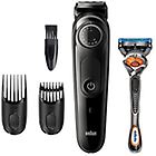 Braun regolabarba beardtrimmer bt3242 cordless autonomia 80 minuti